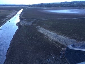 Vartry Reservoir, Roundwood, Co Wicklow - badly in need of a fill