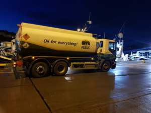 Dunmore East at Night with Glen Fuels